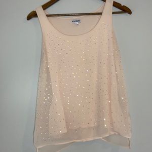 Express top with sparkly detail